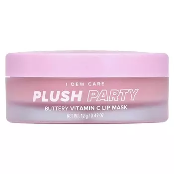 I Dew Care, Маска для губ Buttery Vitamin C Beauty, Plush Party, 12 г (0,42 унции)