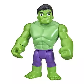 и его удивительные друзья Marvel Hulk Hero Фигурка Игрушка Масштаб Супергерой Фигурка Возраст Человек-паук 4 дюйма 3+ (Ф3996) зелёный