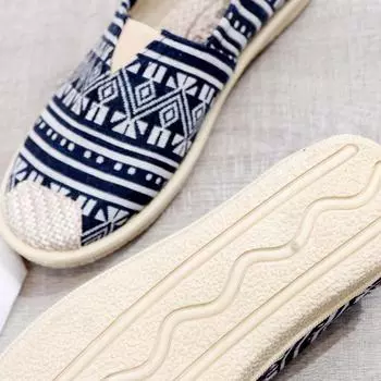 ****** и летние новые старые ******* матерчатые туфли одинарные туфли женские низкие дышащие подошвы дерьмовые матерчатые туфли с одной педалью женские 35