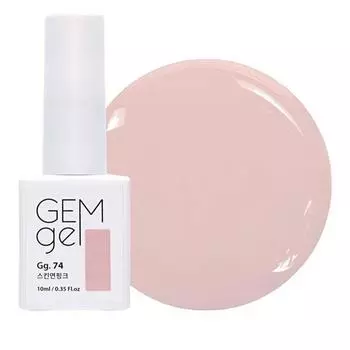 I Light Nail Art Gel Цветной гель для ногтей 10 мл, 74 Skin Kite Pink, 1