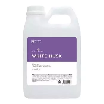 I m Clean Clean Day Foam Сменный блок для мытья рук Белый мускус, 2 л, 1 шт.