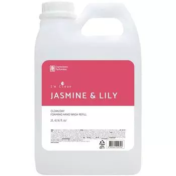 I m Clean Clean Day Foam Сменный блок для мытья рук Жасмин и Лилия, 2 л, 1 шт.