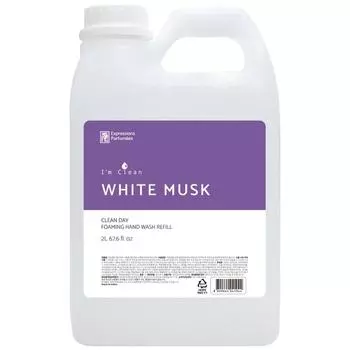 I m Clean Clean Day Foam Сменный блок для мытья рук Белый мускус, 2 л, 1 шт.