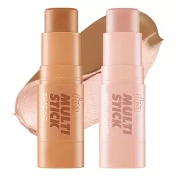 I M MEME Multi-Stick 3D Duo Shading 7 г + Highlighter 7 г, набор, бронзер, золото (Highlighter), 1 комплект