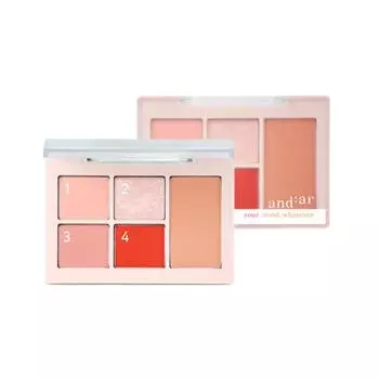 И: Многоцветная палитра AR 8 г #Deer Coral