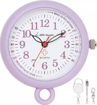 и может быть заменен на часы Nurse Карманные часы Clock Clock Colore 30 Macaron [Маленькое волшебство] [Милый профессионал] [Официальный] [Самостоятельно на батарейке]