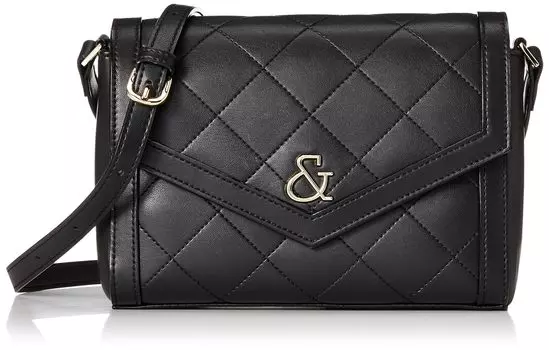 и плечевая клетчатая брошь металлическая Может вмещать 500 мл пластика Синтетический Красивый взрослый милый PDLHDPS1 Черный [Pinky Diane] [Имитация] и включено,