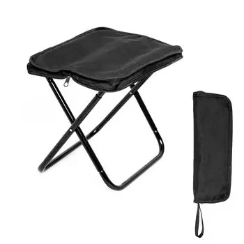 и позволяет вам сидеть в 1 Yoyotager Outdoor Folding Telescopic Integrated Compact Ultra Load Solo Watching a Game [легкий второй] стул, чёрный