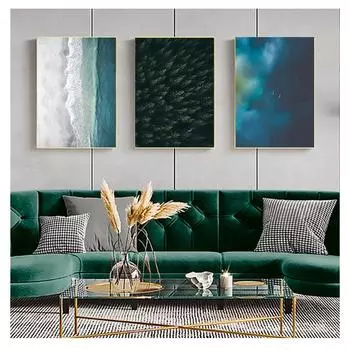 И принты, карибский морской пейзаж, настенные картины для гостиной, весло, мечта, холст, картина, Декор, скандинавский лесной пейзаж, постеры 21cm30cm NoFrame