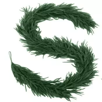 И Ротанг Свадебные Рождественские Украшения Имитация Пластиковые Ротанговые Иглы Зеленые Растения Настенные Подвесные One Size зелёный