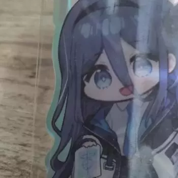 I Sell The Blue Archive Lenticular Aris Keyring