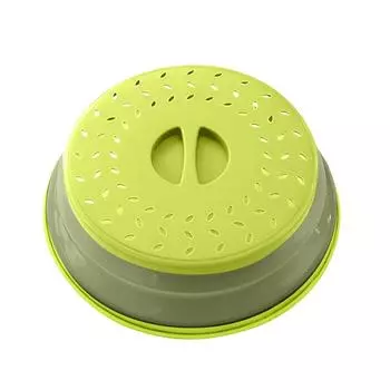 И Силиконовая Складная Складная Крышка для Микроволновой Печи Защита от Брызг Микроволновая Печь AVE