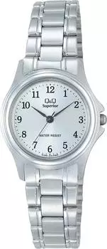 и Стандартные часы W255J214 Серебряные [Cue Cue] Женские