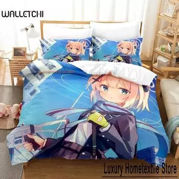 i Wonder Egg Priority Комплект постельного белья Single Twin Full Queen King Size Комплект постельного белья для взрослых и детей Спальня Пододеяльники Наборы Аниме Кровать 70x133cm 2pcs