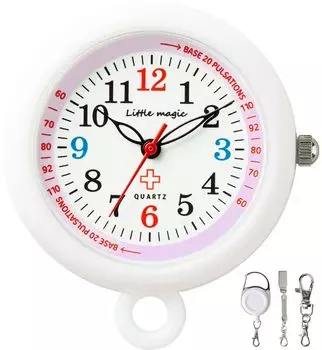 и заменяемые на часы Nurse Карманные часы Clock Color 30 [Маленькое волшебство] [Милый профессионал] [Официальный] [Самостоятельная батарейка] [Японский механизм]