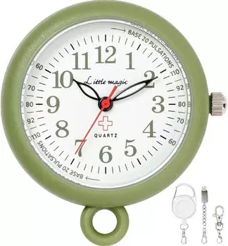 и заменяемые на часы Nurse Карманные часы Clock Color 30 Green [Маленькое волшебство] [Милый профессионал] [Официальный] [Самостоятельно на батарейке] [Японский механизм]