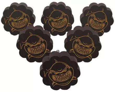 IBA Indianbeautifulart Коричневые ручки с гравировкой Деревянные ручки для шкафа Выдвижной ящик шкафа 10 2 x 2 Inches-Floral белый