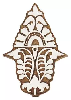 IBA Indianbeautifulart Текстильный блок для печати Азиатский мотив Ручная резная деревянная печать Печать на деревянных блоках Текстильные штампы для ткани Гончарные блоки-3 3 inches коричневый