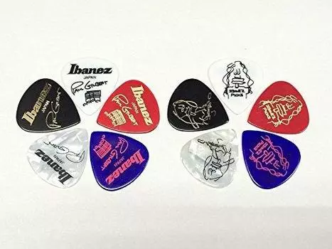 Ibanez 1000PG Набор из 10 штук по 2 штуки каждого цвета, модель Paul Gilbert, выбор Paul Gilbert [выбор] штук,