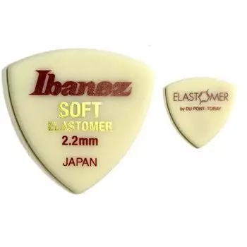 Ibanez EL4ST22 SOFT новый материал эластомер гитарный медиатор [набор 10] 2.2 мм