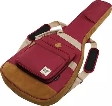 Ibanez Electric guitar bag with the concept of and Equipped with protective cushion individuality playfulness (wine red) IGB541-WR