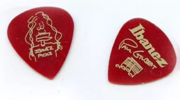 Ibanez Paul Gilbert CandyApple Paul Gilbert Signature Picks Set of 10 1000PG-CA