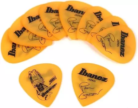 Ibanez Paul Gilbert Picks Paul Gilbert Picks Желтый набор из 10 1000PG-YE жёлтый
