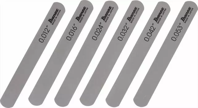 Ibanez Prestige Nut File Set for Acoustic Guitar Set of 6 4449AC6X (.012 - .053 калибр)