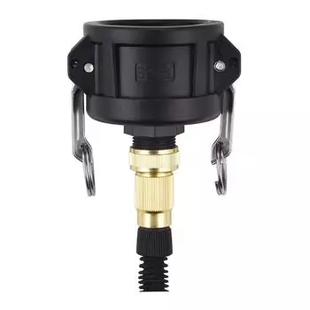 IBC Тонновый фитинг IBC Сливной адаптер 2 дюйма Быстроразъемный фитинг