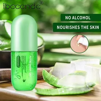 Ibcccndc Capsule Aloe Vera Gel Увлажняющий, освежающий и увлажняющий гель алоэ вера 50ml