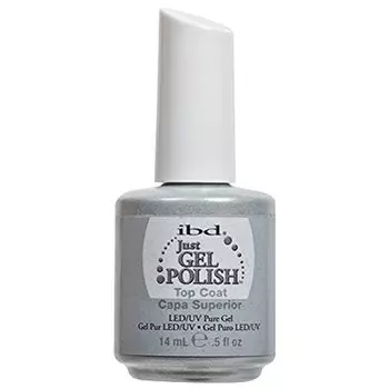 IBD Just Gel Top Coat 14ml compatible UV/LED чистый
