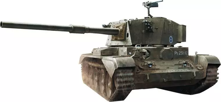 IBG British FV4101 Charioteer Tank Destroyer Plastic Model PB72113 1/72
