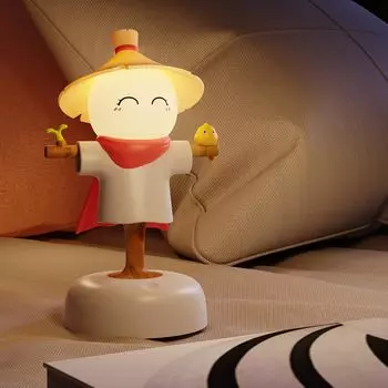 ICARER FAMILY Прикроватный ночной таймер для кормления грудью Непрямой USB Прикроватный светильник для спальни Для создания атмосферы ребенка, Свет, Свет, Настройка,