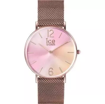 Ice часы City Sunset Milanese Golden Sun Ex часы refurbished