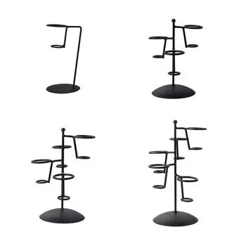 Ice Cream Cone Holders Cones Cone Display Stand Sushi Hand Roll Stand Rack Iron Material for Kitchen Baking Party