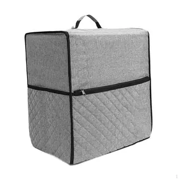 Ice Cream Maker Dust Cover, and 4 Pockets with Handle, Portable Dustproof Cover