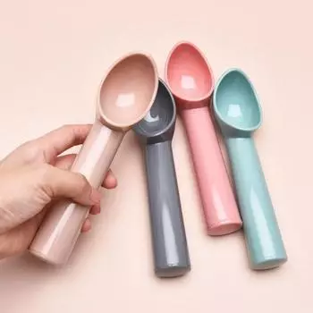 Ice Cream Scoops Stacks Thickened PP Ice Cream Digger Non-Stick Fruit Ice Ball Maker Watermelon Ice Cream Tools Kitchen Gadgets розы красного