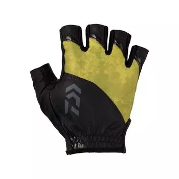 Ice Dry R Padded Gloves 5 Cut Bottom Lime L [Daiwa] DG-2123