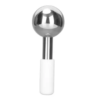 Ice Globes Gold Stainless Steel Ball Refreshing Soothing Tightening Shrink Pore Depuff Inflammation