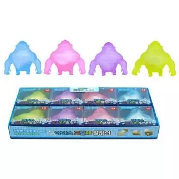 Ice Gorilla Soft Случайная доставка Детский пакет со льдом Gorilla Squishy Gorilla Squishy Игрушка для развития мелкой мышечной массы Игрушка для развития мелкой мышечной массы,Корейская игра
