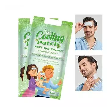 Ice Patch Cool Patch Гидрогелевые пластыри Прохладный компресс Летняя необходимость One Size