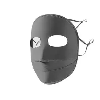 Ice Silk Face Cover Full Face Face Scarves New Sunscreen Mask