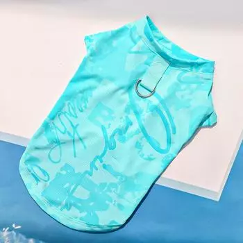 Ice Silk Hairless Cat Pet Dog Clothes Dog Clothes Cat Clothes Anti-fly Cool Clothes Vest Waistcoat XS