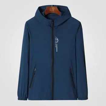 Ice Silk солнцезащитная одежда мужская летняя УФ-защита тонкая дышащая большого размера рыболовная солнцезащитная одежда куртка M