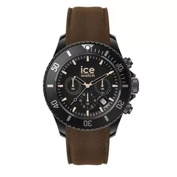 Авторизованный дилер [Ice watch] Ice Watch Chronograph Men s 020625 Ice Chrono ICE Chrono Black Brown Large