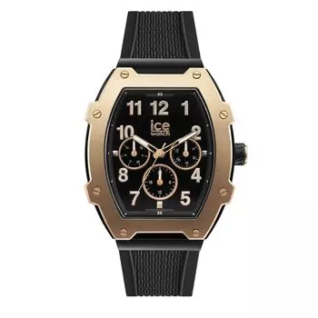 Ice Watch Genuine Watch Ice Boliday Black Rose Gold 023315 Силиконовый ремень [Ice Watch] [ICE boliday] Мужские многофункциональные