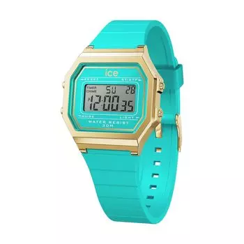 [Ice watch] Ice watch digital ladies 022055 Ice digit ICE digit retro blue Curacao small