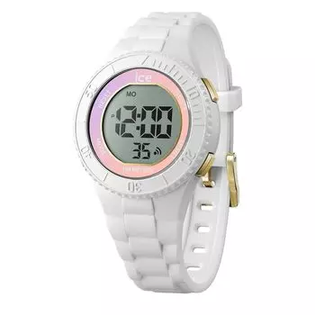 [Ice watch] Ice Watch Digital женские 021613 Ice Digit белые сиреневые закатные маленькие