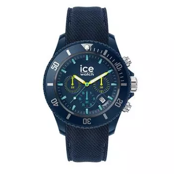 [Ice watch] Ice watch men s 020617 Ice chrono ICE chrono blue lime large