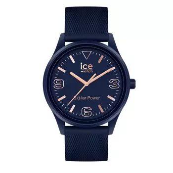 [Ice watch] Ice watch watch solar battery men s 020606 Ice solar power ICE solar power casual blue rose gold medium